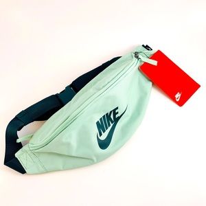 mint green fanny pack